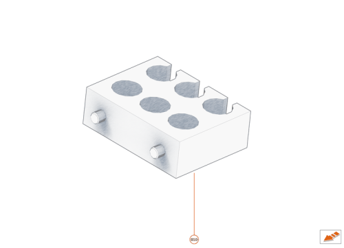 Part Diagram for McLaren 23JA020CP