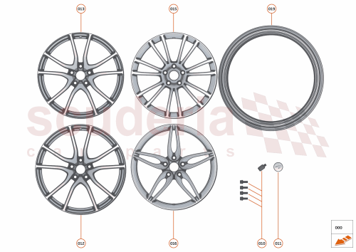 Part Diagram for McLaren 13B1280CP