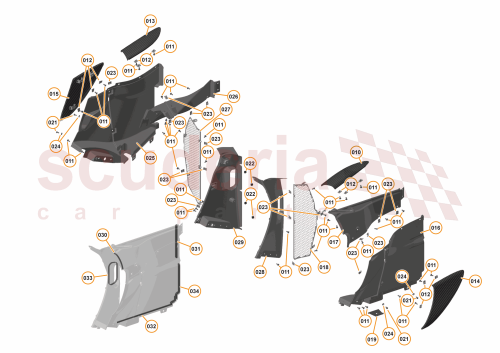 Part Diagram for McLaren 13A6528CP