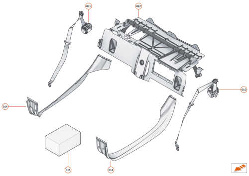 Part Diagram for McLaren 16AF771CP