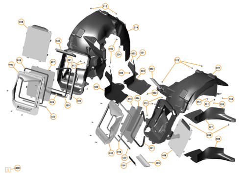 Part Diagram for McLaren 12A2749CP