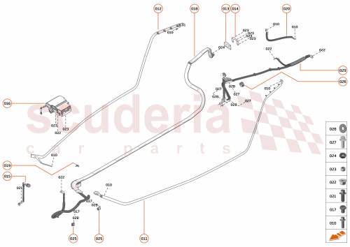 Part Diagram for McLaren 11M0779CP