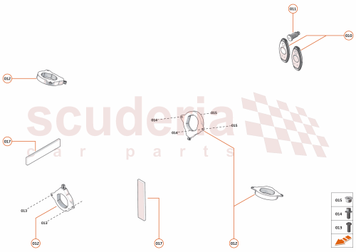Part Diagram for McLaren 14MA839CP