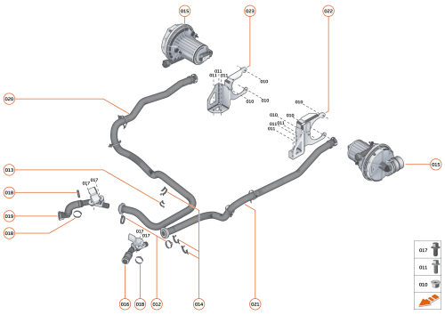 Part Diagram for McLaren 22FA033GP