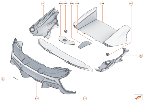 Part Diagram for McLaren 11AA082MP