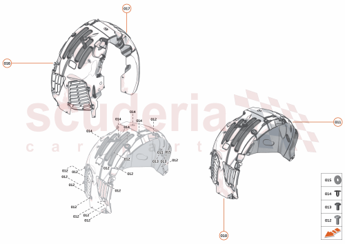 Part Diagram for McLaren 14AD313CP