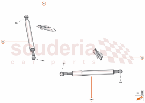 Part Diagram for McLaren 16HA113CP
