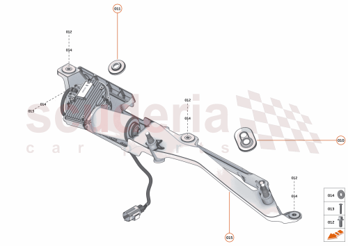Part Diagram for McLaren 13A4232CP