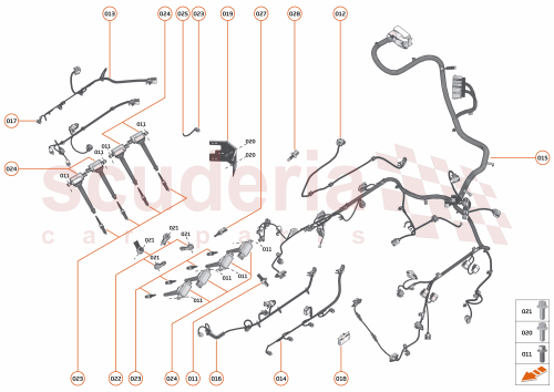 Part Diagram for McLaren 13FA019SP