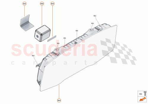 Part Diagram for McLaren 23NB682CP