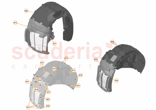 Part Diagram for McLaren 13A4628CP