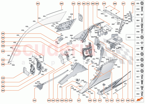 Part Diagram for McLaren 13A6753CP