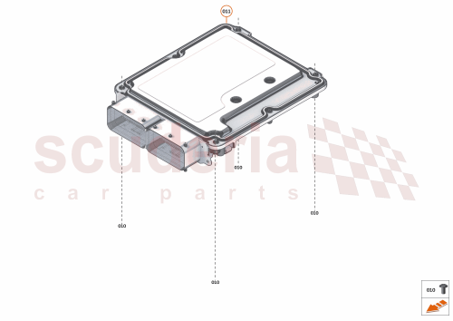 Part Diagram for McLaren 00RA586