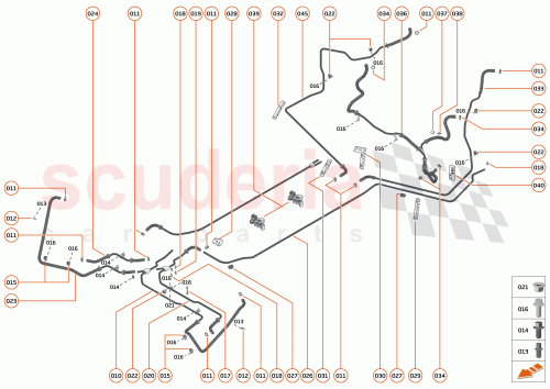 Part Diagram for McLaren 14LA036CP