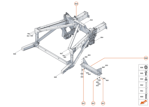 Part Diagram for McLaren 00RL027