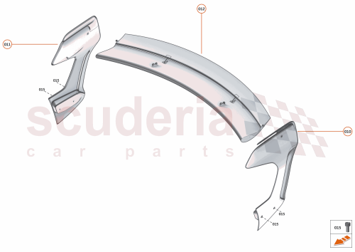 Part Diagram for McLaren 11A4874CP