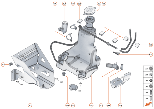Part Diagram for McLaren 11C0677CP