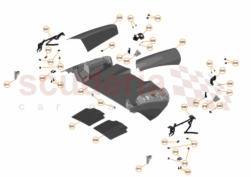 Part Diagram for McLaren 13AA056SP