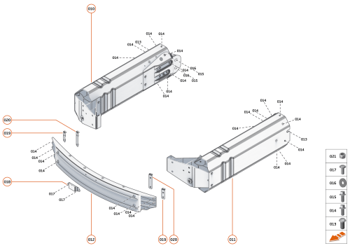 Part Diagram for McLaren 16AE202CP