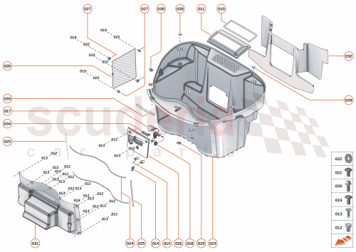 Part Diagram for McLaren 13A3869CP