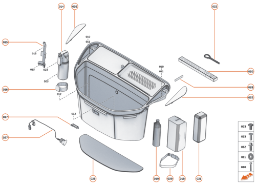 Part Diagram for McLaren 00RA662