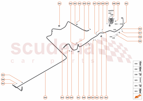 Part Diagram for McLaren 16AB471CP