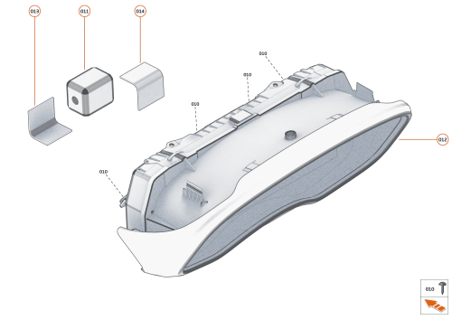 Part Diagram for McLaren 22MA514GP