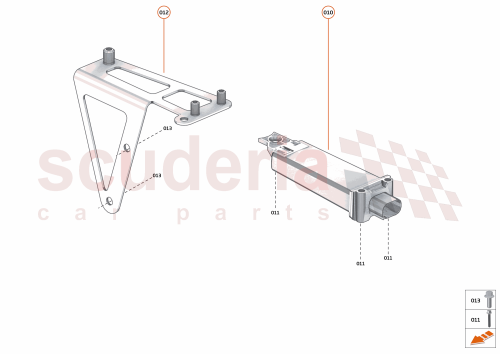 Part Diagram for McLaren 14MA118CP