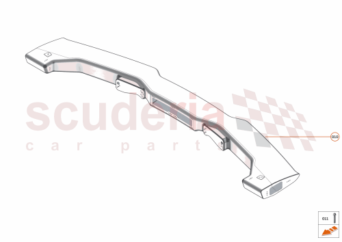 Part Diagram for McLaren 14NA302SP