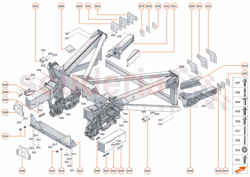 Part Diagram for McLaren 14NA323SP