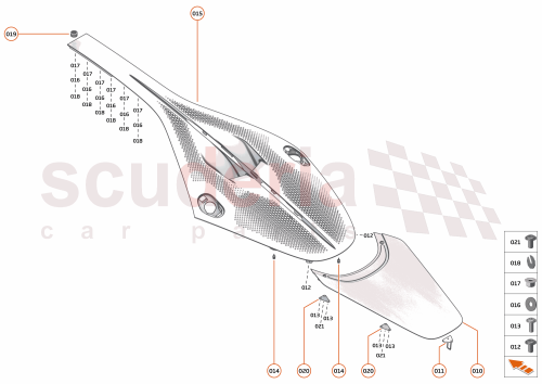 Part Diagram for McLaren 13P7346CP