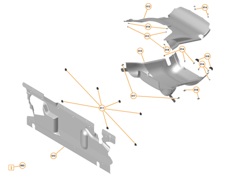 Part Diagram for McLaren 12E0073CP