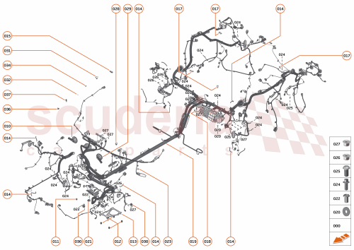 Part Diagram for McLaren 13MA031SP