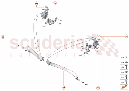 Part Diagram for McLaren 13NA448CP