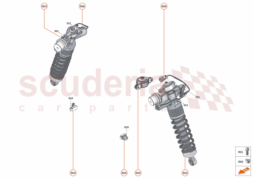 Part Diagram for McLaren 13BA445RP
