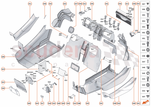 Part Diagram for McLaren 11N1490CP