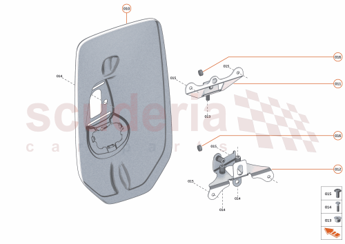 Part Diagram for McLaren 14B0463CP