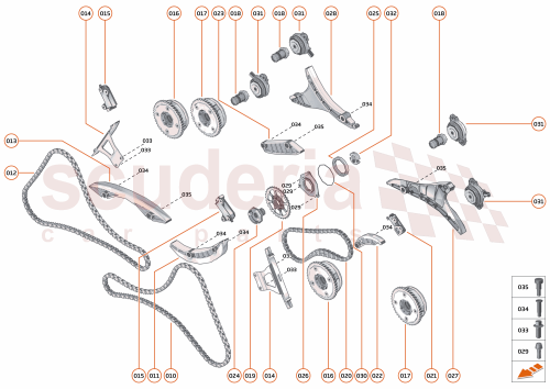 Part Diagram for McLaren 16FA350CP