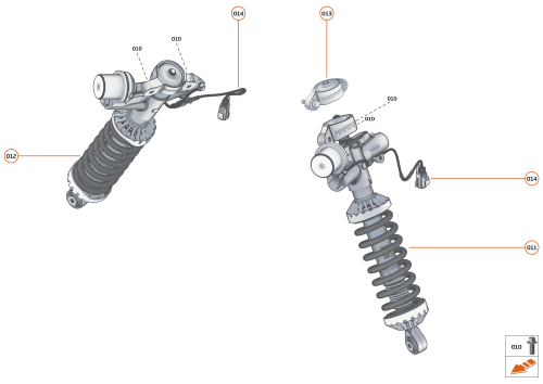 Part Diagram for McLaren 16BA514CP