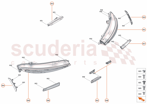 Part Diagram for McLaren 22AB129GP