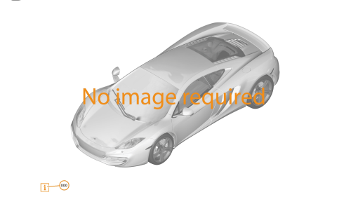 Part Diagram for McLaren 11S3592CP