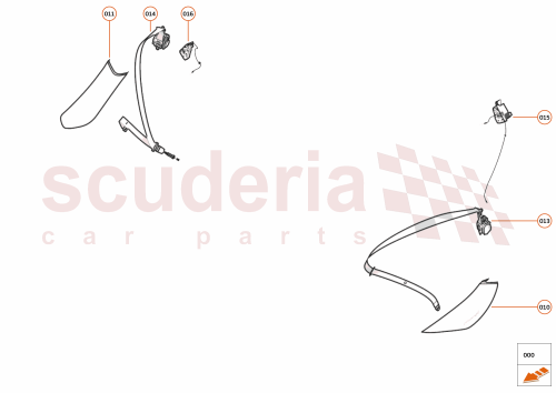 Part Diagram for McLaren 14NB879CP