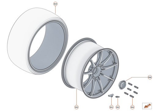 Part Diagram for McLaren 12B0807RP