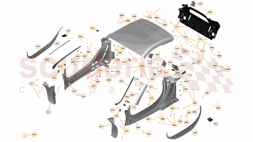 Part Diagram for McLaren 11A4653CP