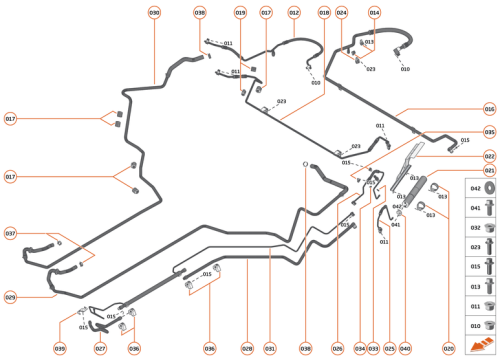 Part Diagram for McLaren 11A4061CP