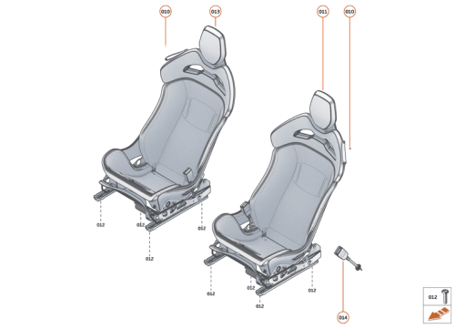Part Diagram for McLaren 26NA489SP