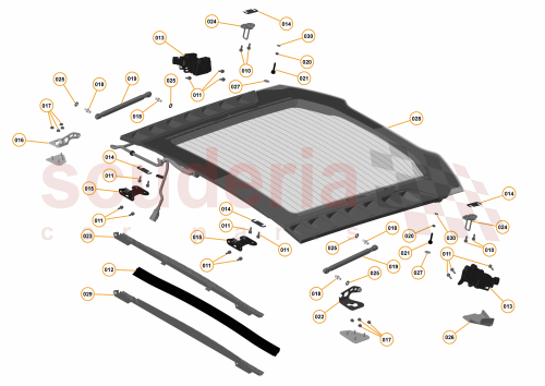 Part Diagram for McLaren 11A4304CP