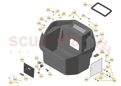 Part Diagram for McLaren 00RC119