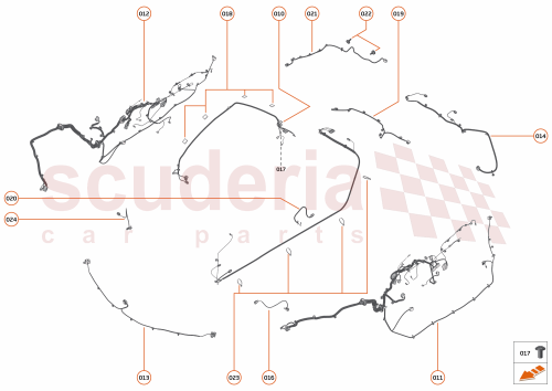 Part Diagram for McLaren 28MA429CP