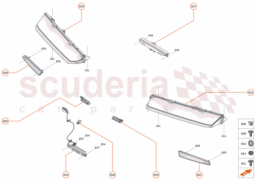Part Diagram for McLaren 14QC227CP